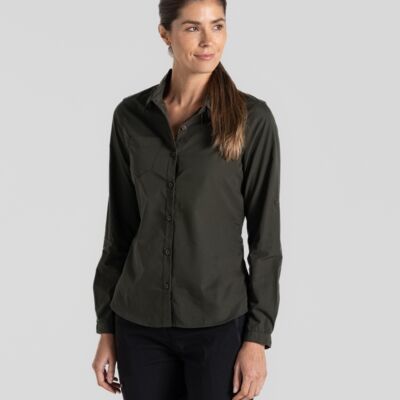 Craghoppers Expert Ladies Kiwi Long Sleeve Shirt Thumbnail