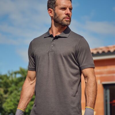 WK Designed to Work Anti-Bacterial Piqué Polo Shirt Thumbnail