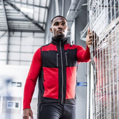 E-Volve unisex knit-effect stretch bodywarmer Thumbnail