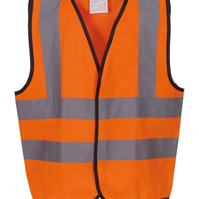 Kids hi-vis 2 b&b waistcoat (HVW100CH) Thumbnail