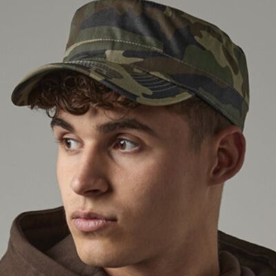Beechfield Camo Army Cap Thumbnail