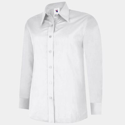 Ladies Poplin Full Sleeve Shirt Thumbnail