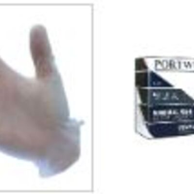 Powdered Vinyl Disposable Glove (Pk100) Thumbnail