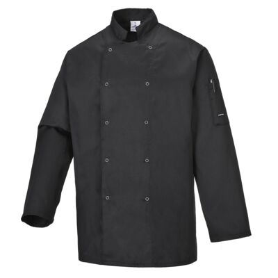 C833 Suffolk Chefs Jacket L/S Thumbnail