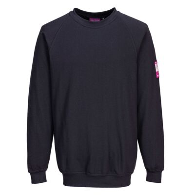 Flame Resistant Anti-Static Long Sleeve Sweatshirt Thumbnail