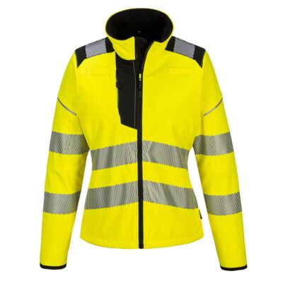 PW381 PW3 Hi-Vis Women's Softshell (3L) Thumbnail