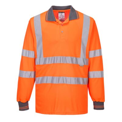 Hi-Vis Polo Shirt L/S  Thumbnail