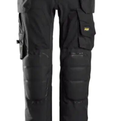 6593 Allround Work Stretch Trousers Capsulized Kneepads Thumbnail