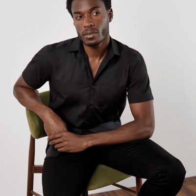 Poplin shirt short-sleeved (tailored fit) Thumbnail