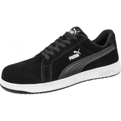 PUMA SAFETY ICONIC SUEDE BLACK LOW S1PL ESD Thumbnail