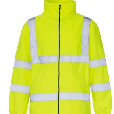 Hi Vis Yellow Fleece Jacket Thumbnail