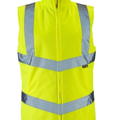 SHV-L10141 - Ladies Hi Vis Anjali Bodywarmer Thumbnail