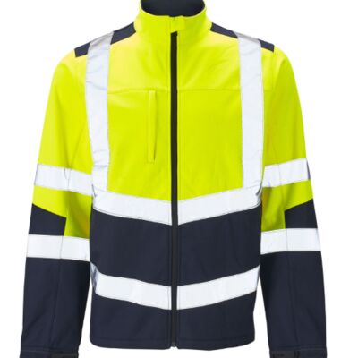 SHV-1051491-7 - Hi Vis 2 Tone Softshell Jacket Thumbnail