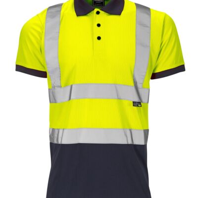 SHV-30S491-7 - Hi Vis Two Tone Polo Shirt Thumbnail