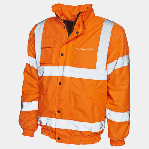 UC804 Hi Vis Bomber Jacket Thumbnail