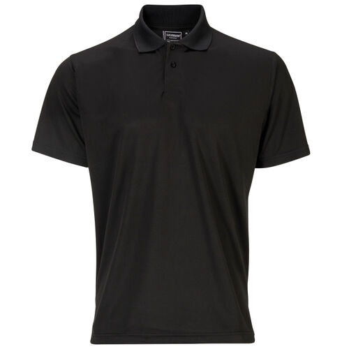 SBW-30271-7 Supertouch Black Bird Eye Polo Shirt Thumbnail